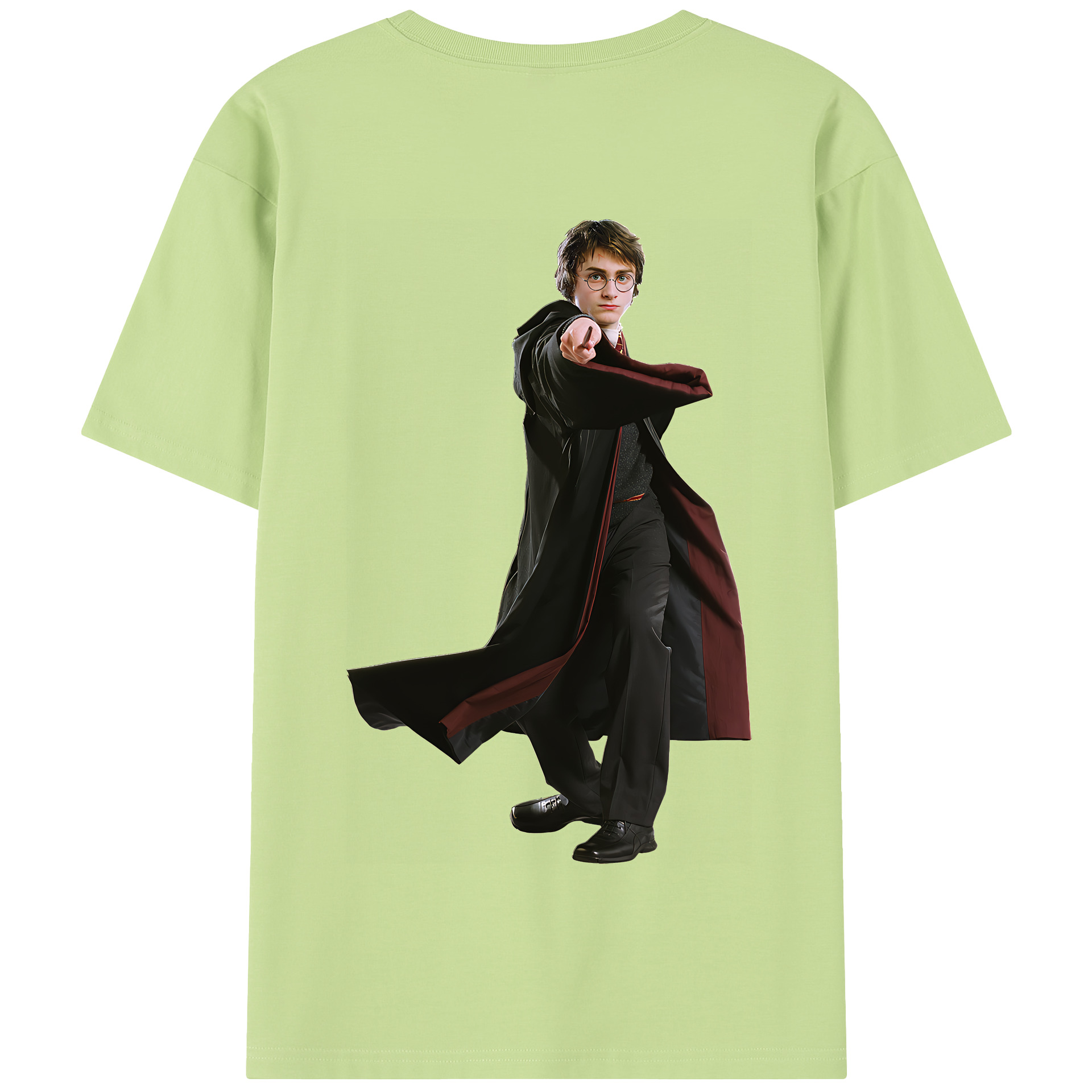 （画像用） Harry Potter ハリー・ポッターシリーズ 綿100％半袖Tシャツ（背面プリント）